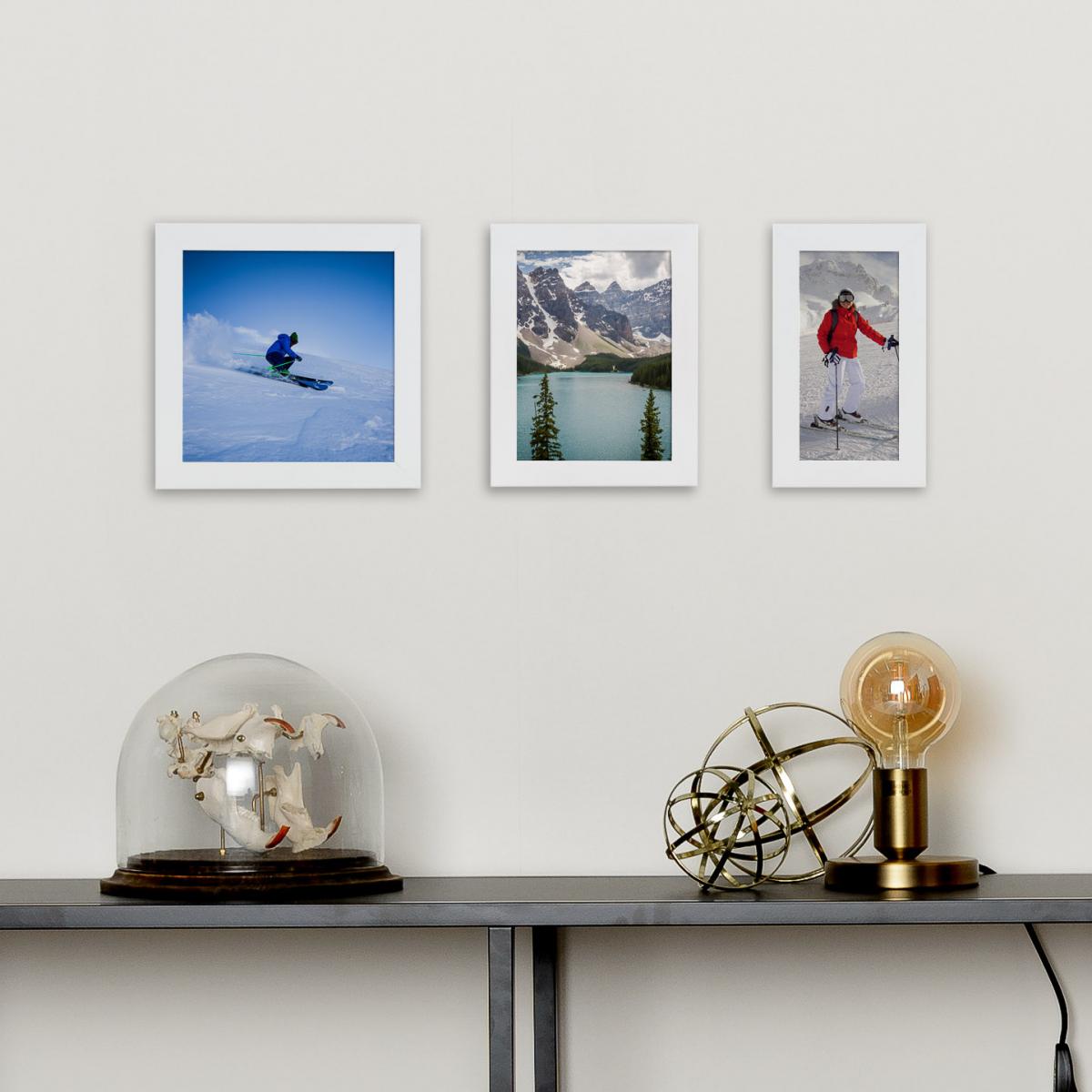 Trendline Fotoramme Plexiglas Hvid 80x100 cm