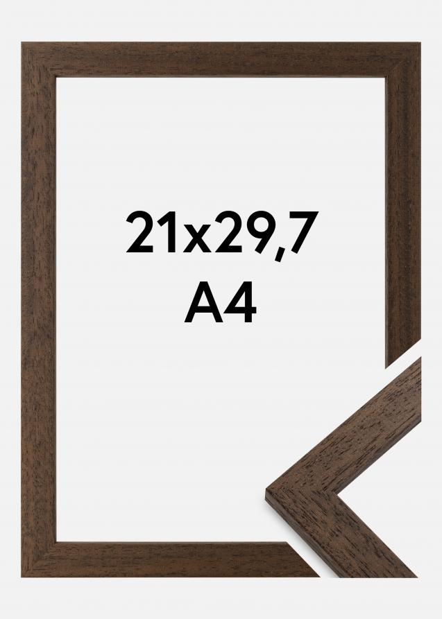 Ramme Brown Wood 21x29,7 cm (A4)
