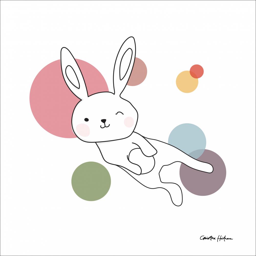 Space Rabbits-SELENA Plakat