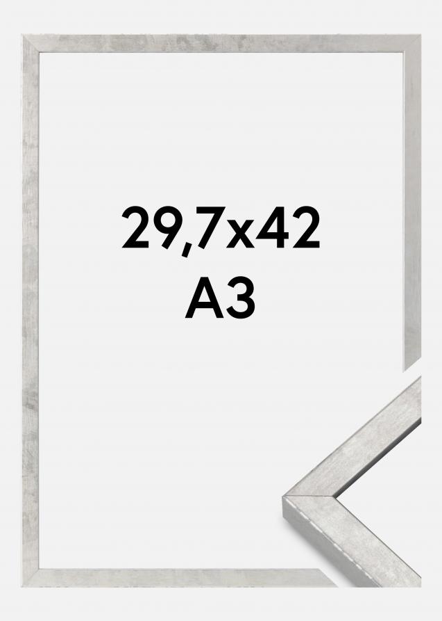 Ramme Ares Akrylglas Sølv 29,7x42 cm (A3)
