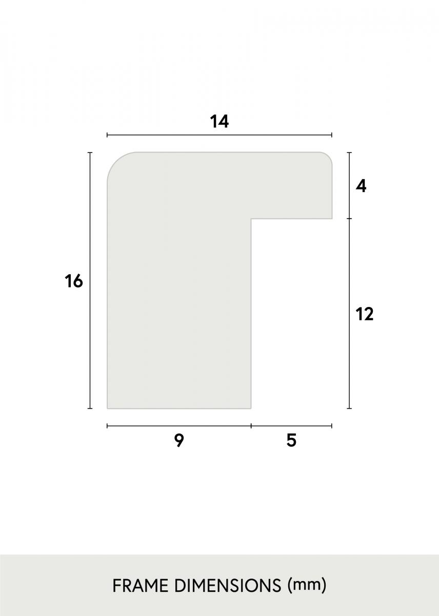 Ramme Trendy Akrylglas Eg 13x18 cm