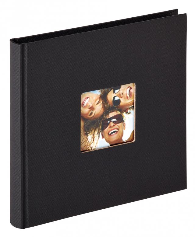 Fun Sort - 18x18 cm (30 Sorte sider)