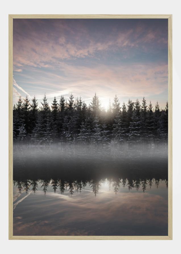 Small Lake In The Forest Plakat
