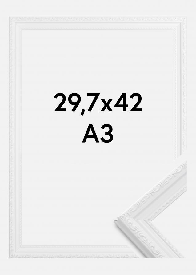 Ramme Abisko Akrylglas Hvid 29,7x42 cm (A3)