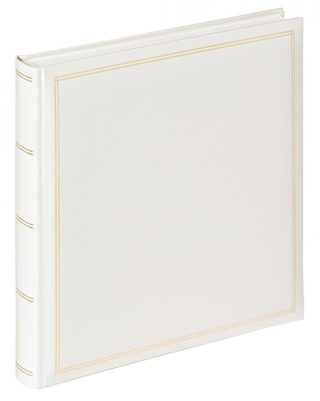 Monza Album Classic Hvid - 34x33 cm (60 Hvide sider / 30 blade)