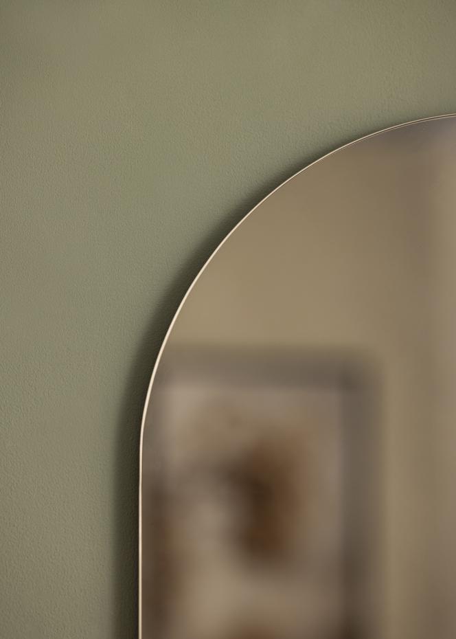 KAILA Spejl Oval Dark Bronze 35x70 cm