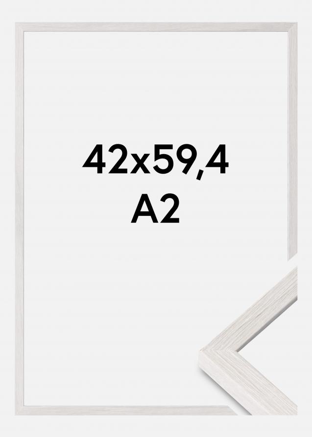 Ramme Ares Akrylglas White Oak 42x59,4 cm (A2)