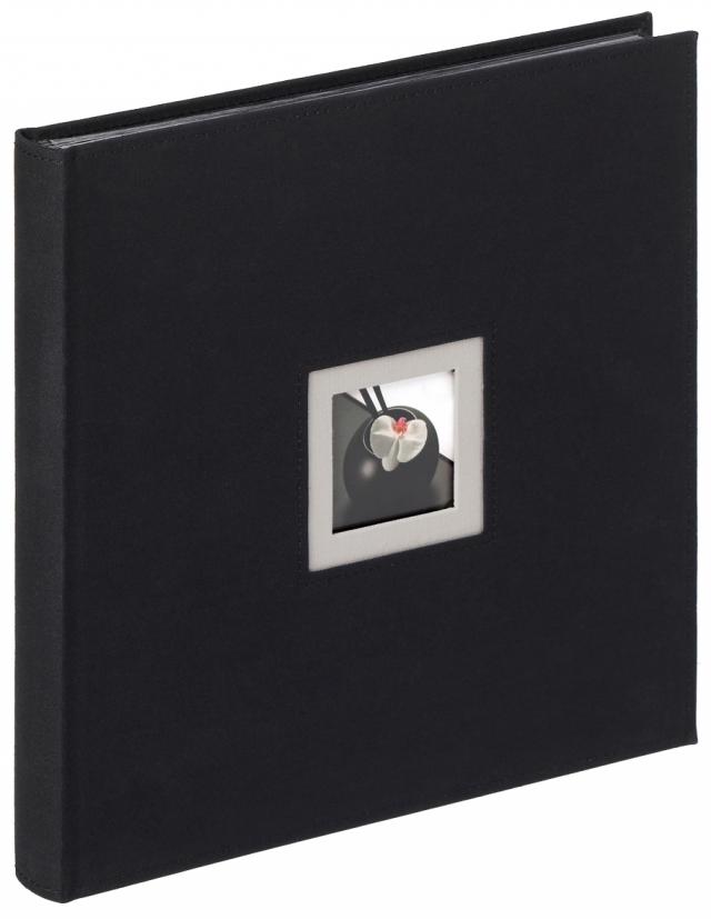 Black & White Album Sort - 30x30 cm (50 Sorte sider / 25 blade)