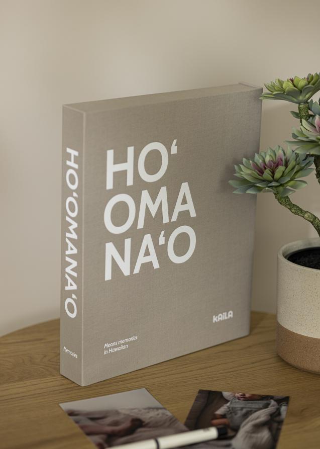 KAILA HO'OMANA'O - Coffee Table Photo Album (60 Sorte Sider / 30 Blade)