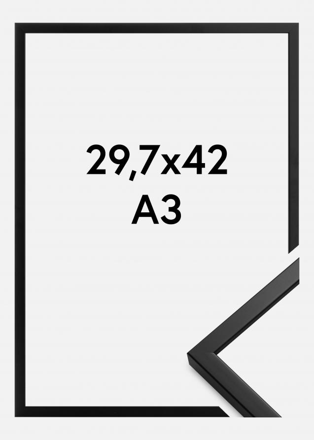 Ramme Oslo Akrylglas Sort 29,7x42 cm (A3)