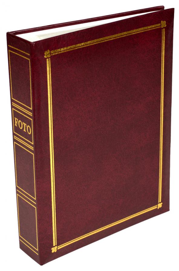 Classic Line Super Album Vinrød - 200 Billeder i 10x15 cm