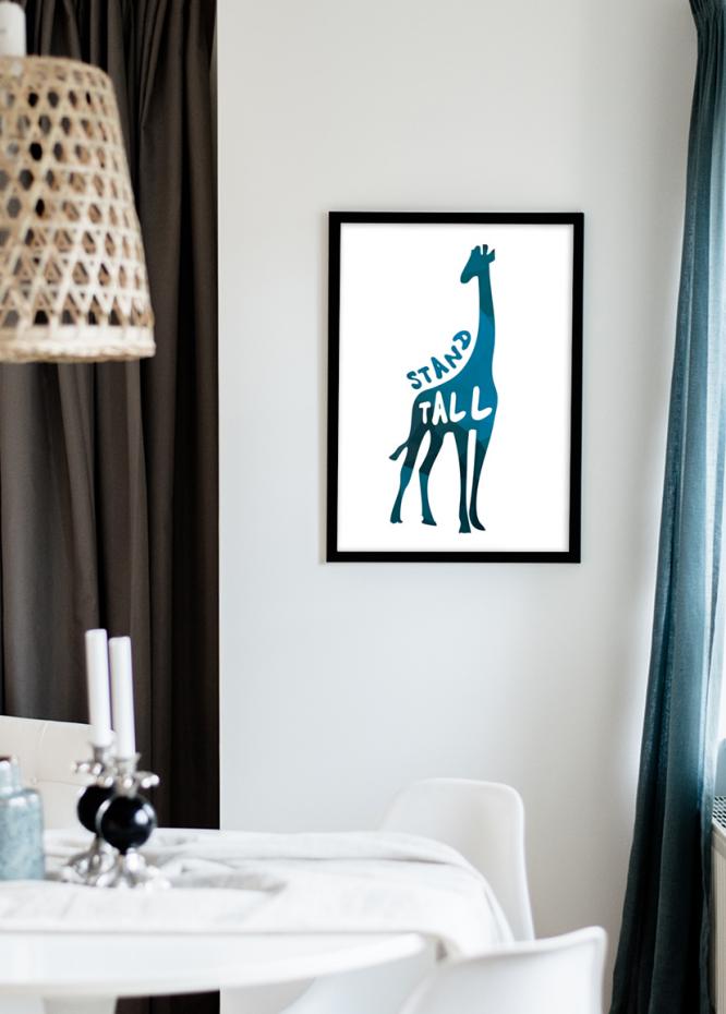 Giraffe stand tall - Bl Plakat