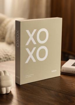 KAILA XOXO Greige - Coffee Table Photo Album (60 Sorte Sider / 30 Blade)