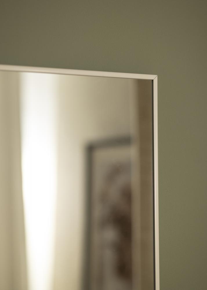 Spejl Minimal White 45x130 cm