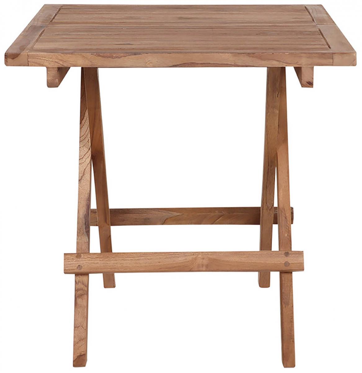 Sidebord Bilbao 50x50 cm - Teak