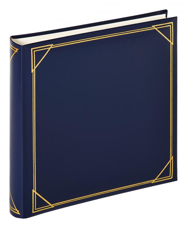 Kvadrat Blå - 30x30 cm (100 Hvide sider / 50 blade)