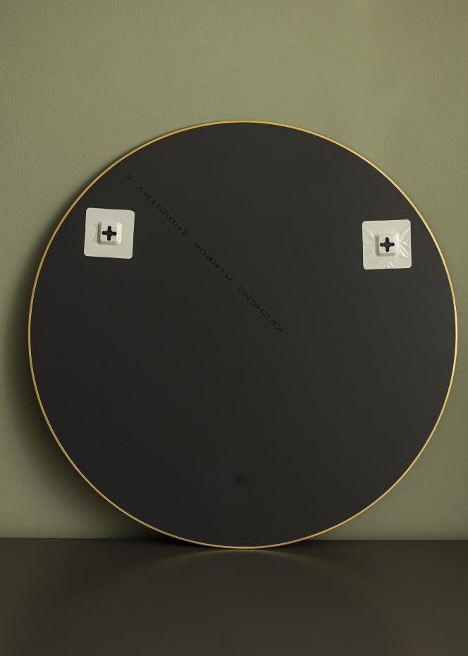 Round Mirror Jersey - Thin Brass 60 cm 
