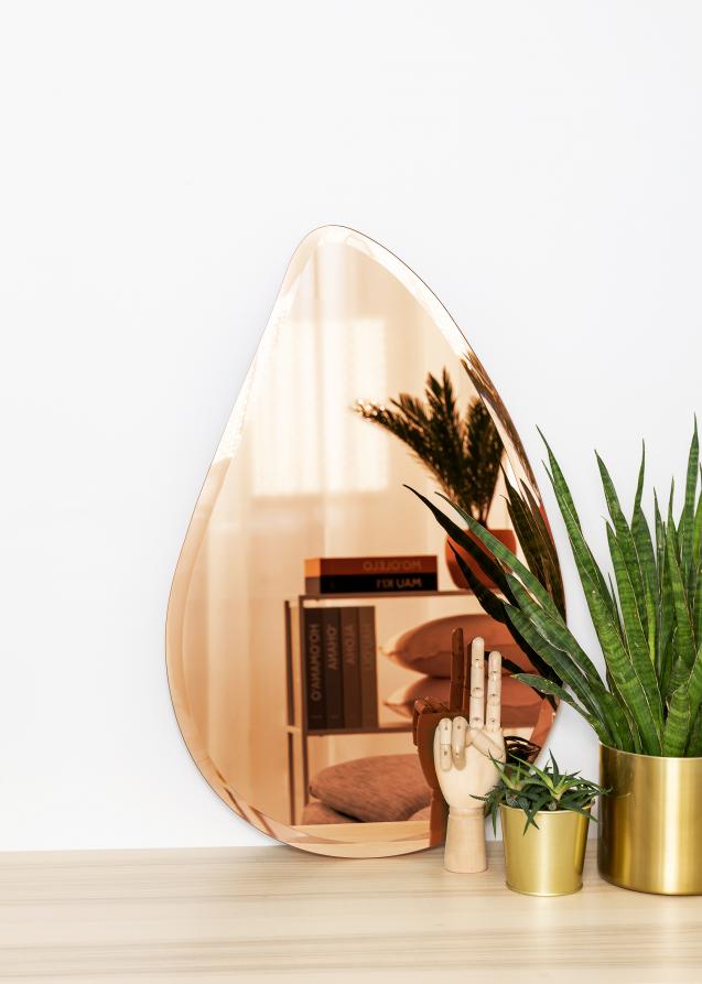 KAILA Spejl Deluxe Drop Rose Gold 45x70 cm