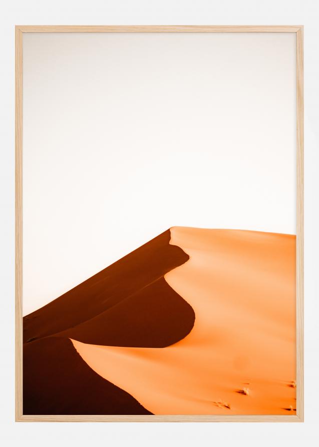 Orange desert Plakat