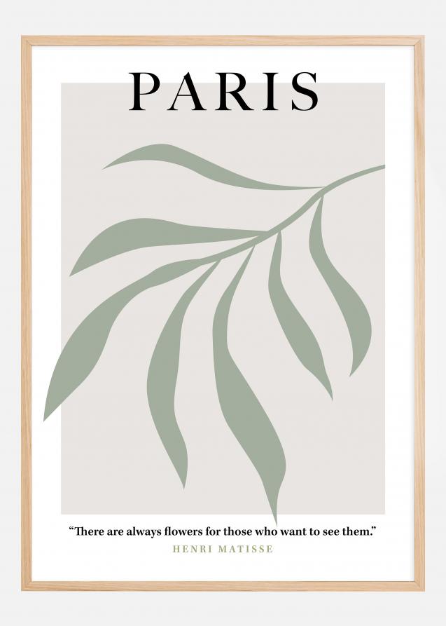Henri Matisse - Paris Art Green Plakat