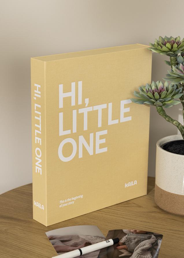 KAILA HI LITTLE ONE Yellow - Coffee Table Photo Album (60 Sorte Sider)