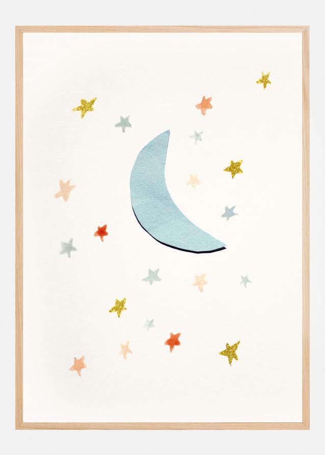 Moon a Stars Plakat