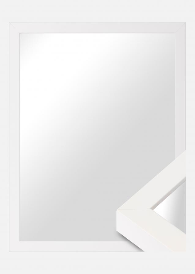 Spejl Elegant Hvid - Egne mål