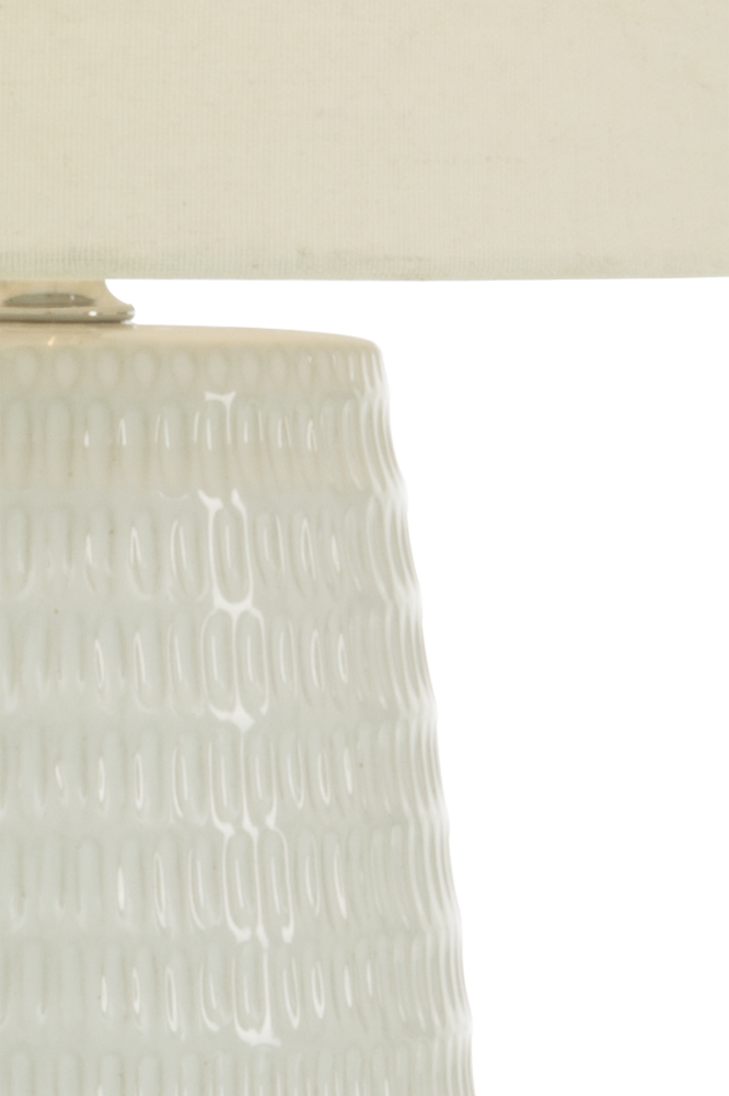 Bordlampe Mona - Hvid