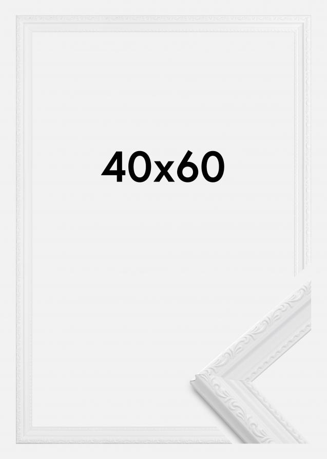 Ramme Abisko Akrylglas Hvid 40x60 cm