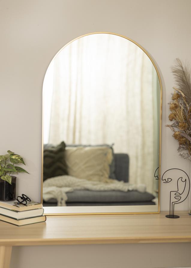 Spejl Modern Guld 61x91 cm