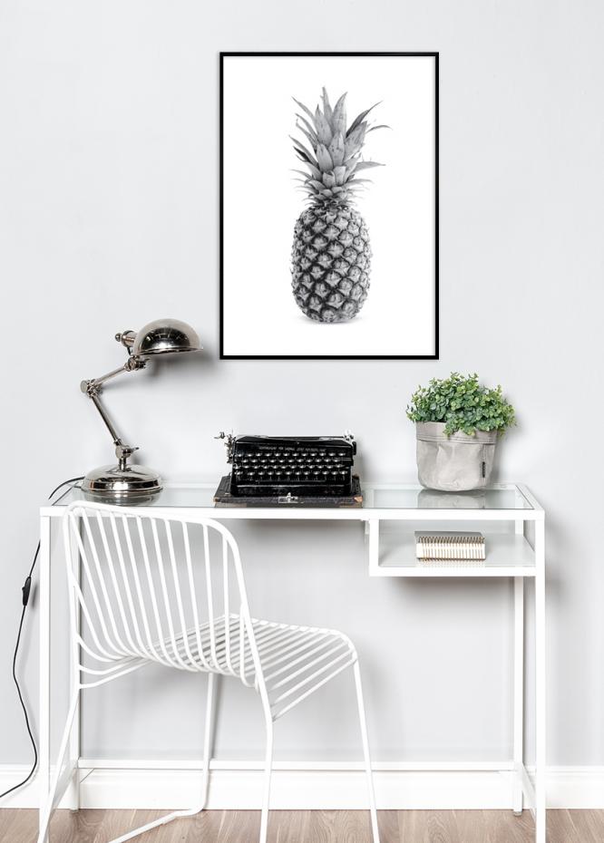 Pineapple Grey Plakat