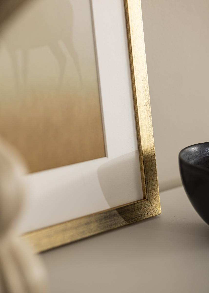 Ramme Stilren Akrylglas Guld 18x24 cm