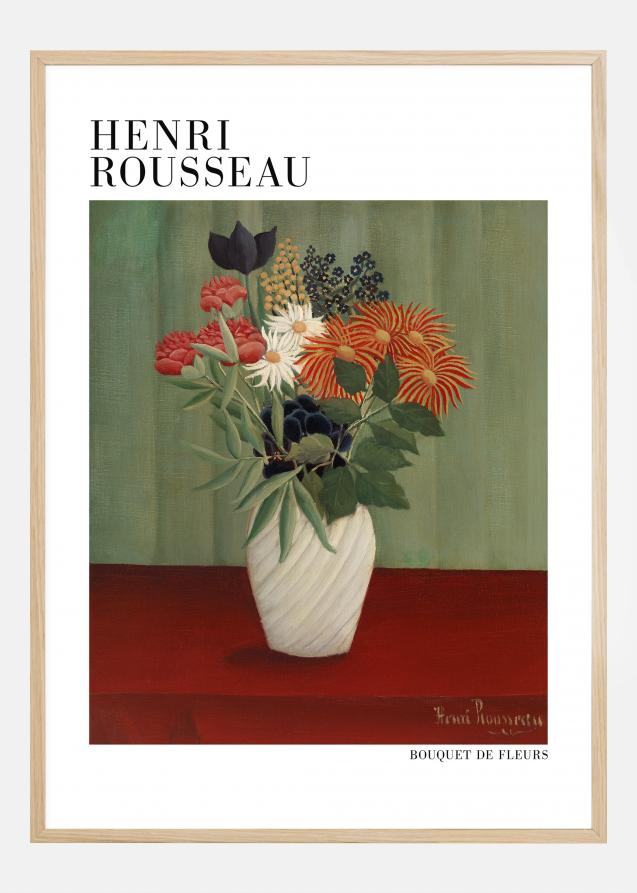 Henri Rousseau - Bouquet De Fleurs Plakat