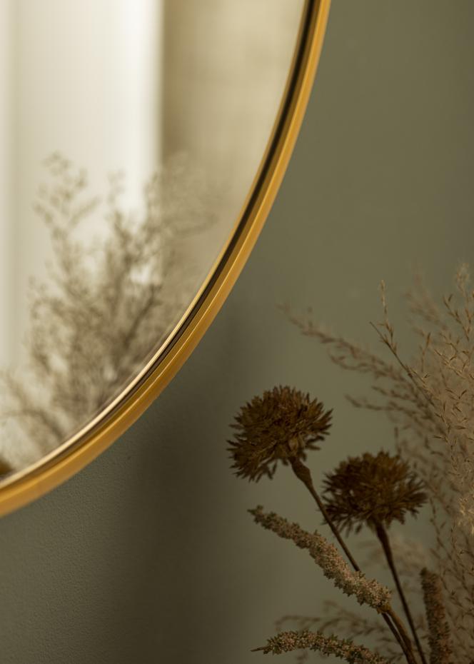 KAILA Round Mirror - Edge Gold 50 cm 