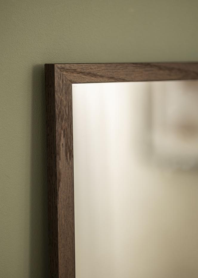 Spejl Solid Smoked Oak 45x130 cm