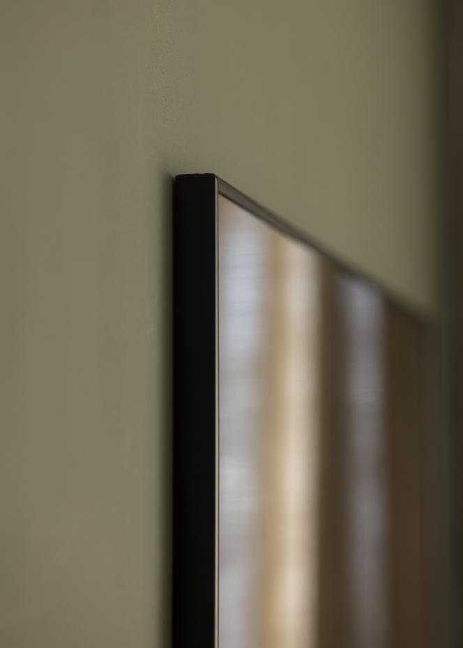 Spejl Minimal Black 55x160 cm