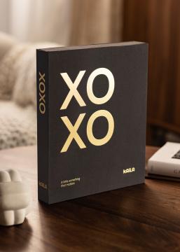 KAILA XOXO Black - Coffee Table Photo Album (60 Sorte Sider / 30 Blade)