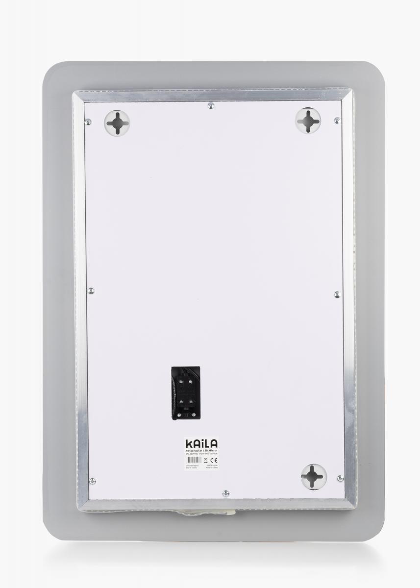 KAILA Spejl Soft Edges LED 50x70 cm