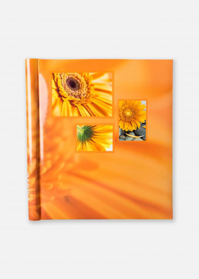 Singo Album Selvhæftende Orange (20 Hvide sider / 10 blade)