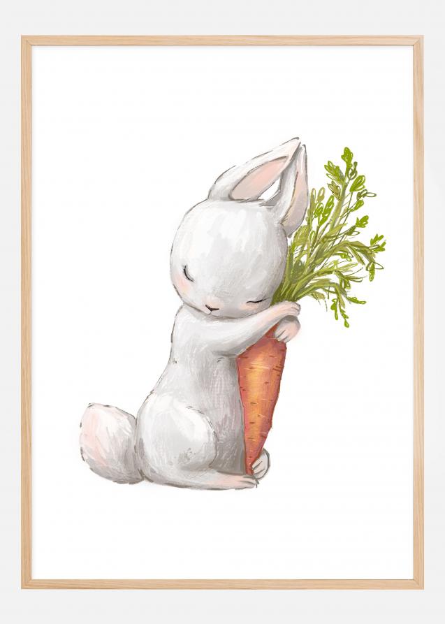Rabbit Carrot Plakat