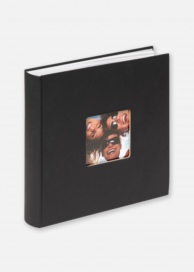 Fun Album Sort - 30x30 cm (100 Hvide sider / 50 blade)