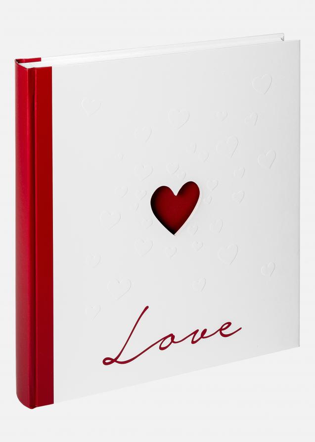 Love Bryllupsalbum Hvid - 25,7x29,2 cm (50 Hvide sider / 50 ark)