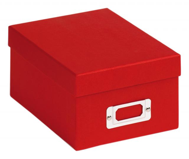 Fun Opbevaringsboks - Rød (Kan rumme 700 stk Billeder i 10x15 cm)