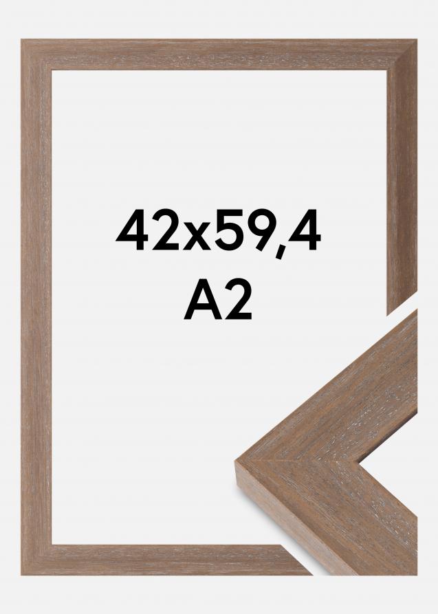 Ramme Juno Akrylglas Grå 42x59,4 cm (A2)