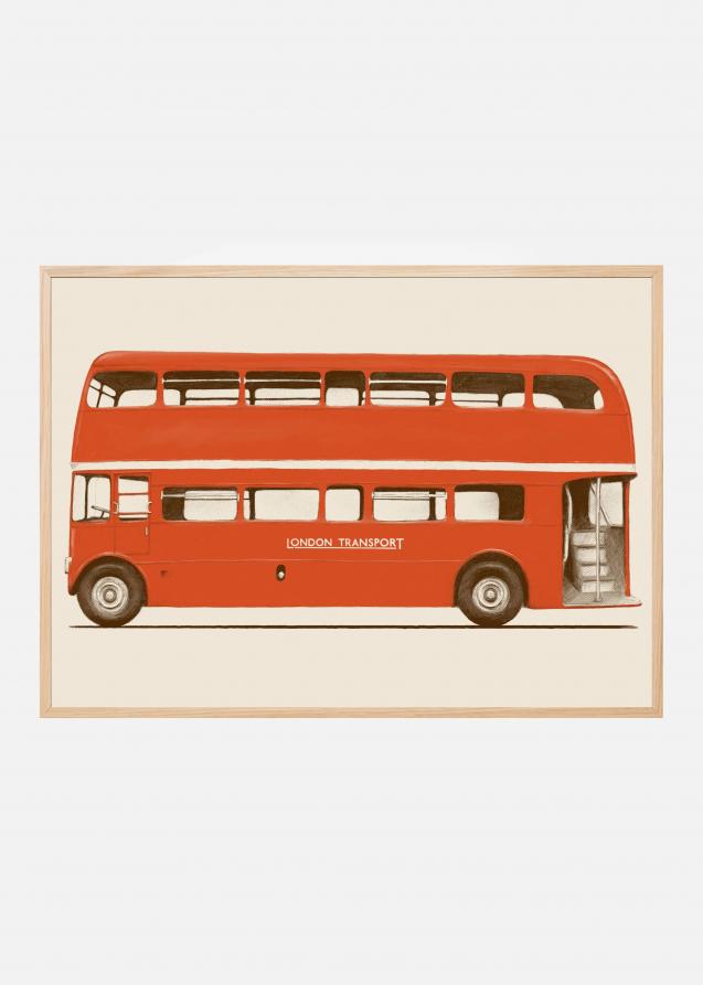 Red English Bus Plakat