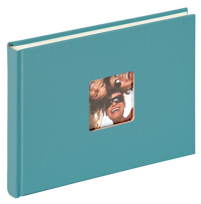 Fun Album Turkis - 22x16 cm (40 Hvide sider / 20 blade)