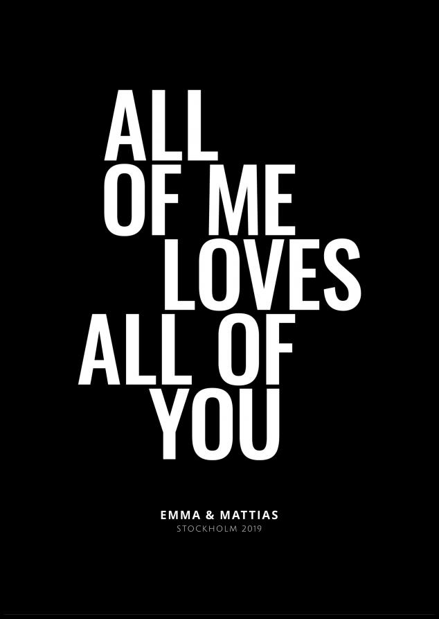 All of me - Black