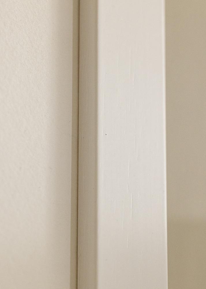 Ramme White Wood Akrylglas 50x60 cm