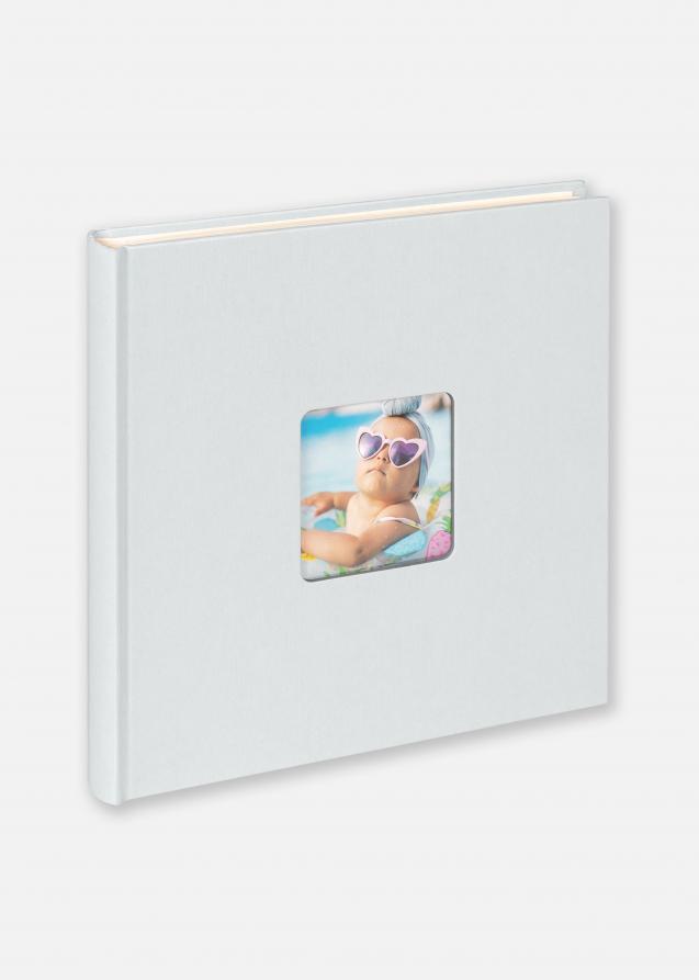 Fun Babyalbum Blå - 26x25 cm (40 Hvide sider/20 blade)