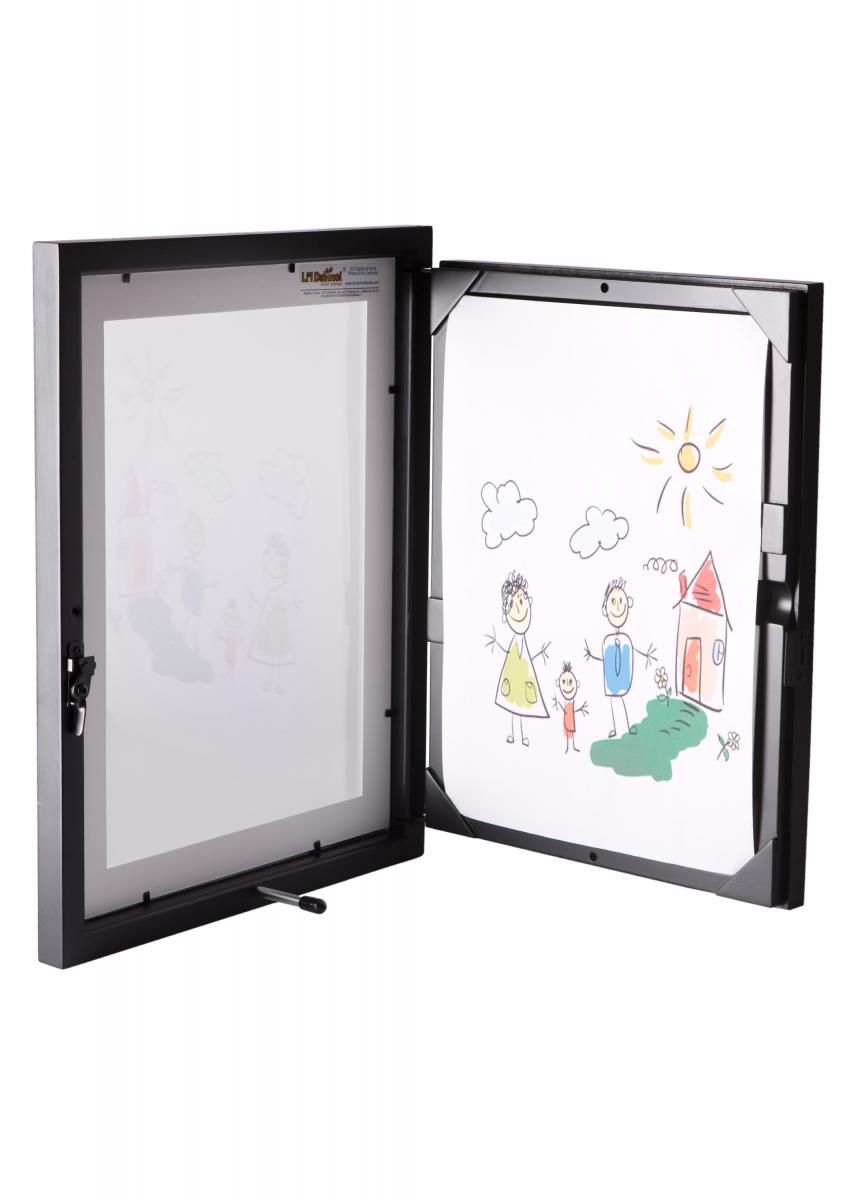 Ramme Little Davinci til tegninger A4 Sort